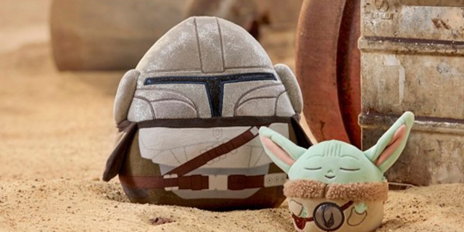 the mandalorian and grogu squishmallows 