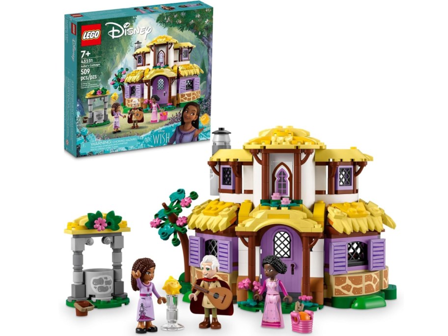 stock image LEGO Disney Princess Asha's Cottage Building Set 509 Pieces