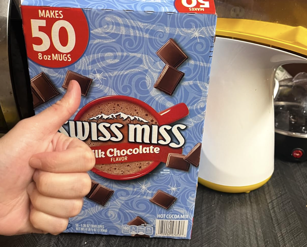 Swiss Miss Hot Chocolate – 1kg Pack, Milk Chocolate Flavor, Pantry Staple