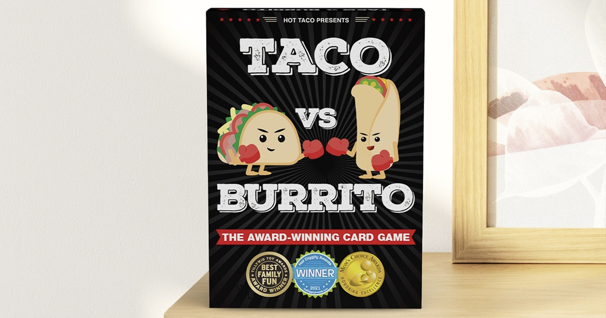 Taco vs Burrito Card Game Only 9.98 on Amazon (Regularly 25) Hip2Save