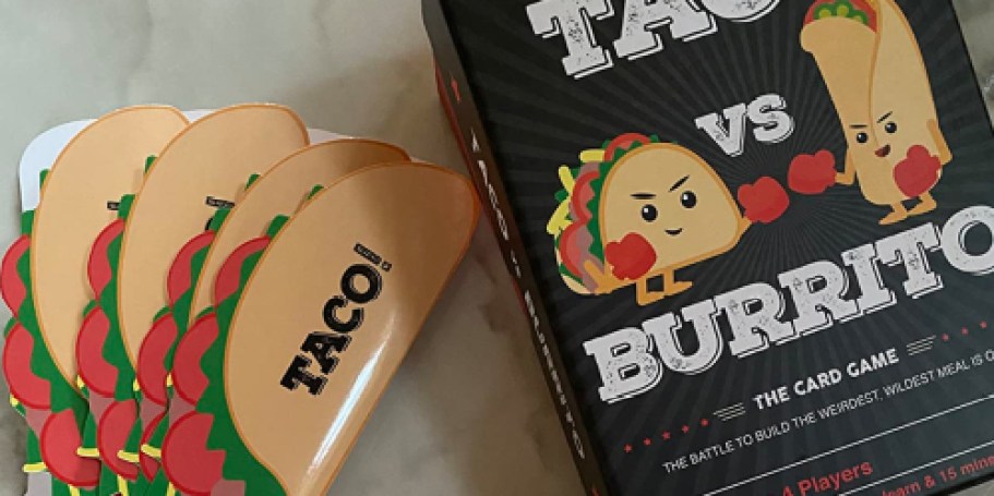 Taco vs Burrito Card Game Just $13.98 on Amazon | Awesome Reviews