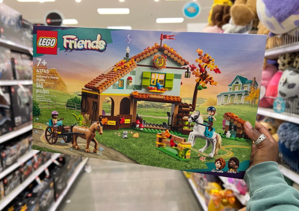 lego friends stable in store at target