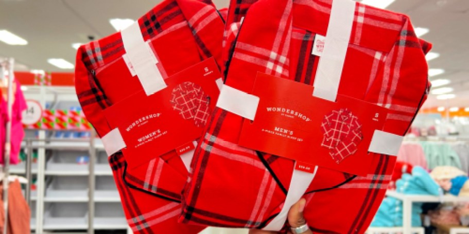 Matching Family Christmas Pajamas from $5 on Target.com