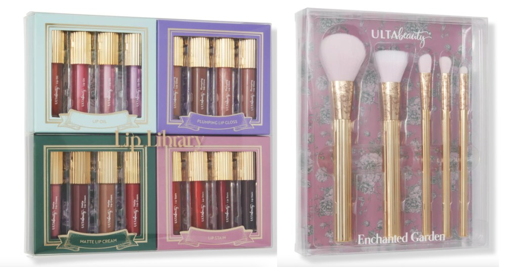 ulta beauty collection lip sets and brush sets