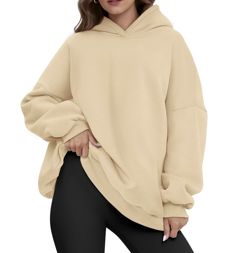 woman's oversized hoodie 