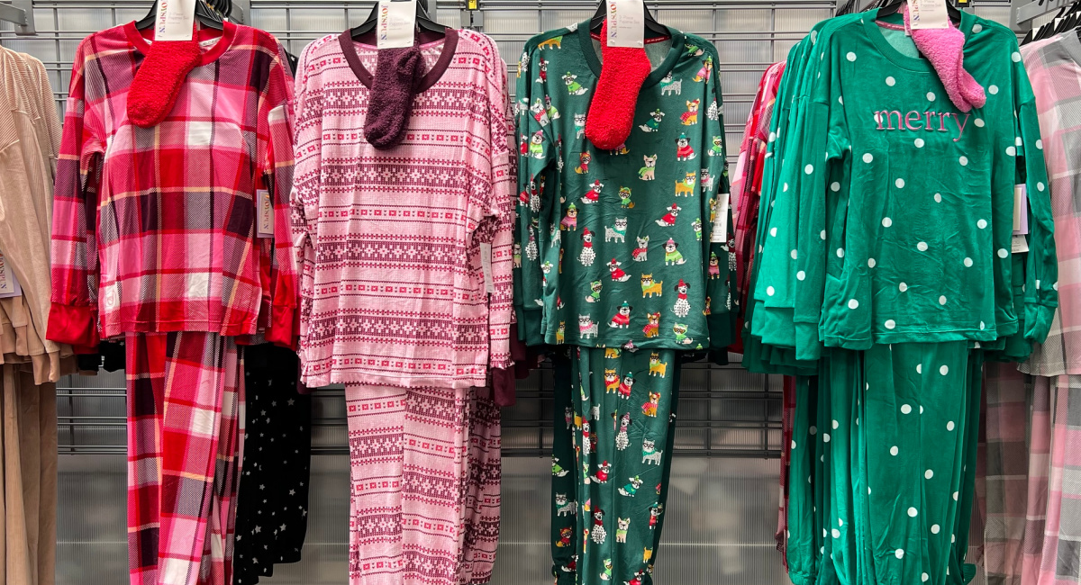 Walmart Women's Christmas Pajama Sets from $9.98 (Regularly $20)