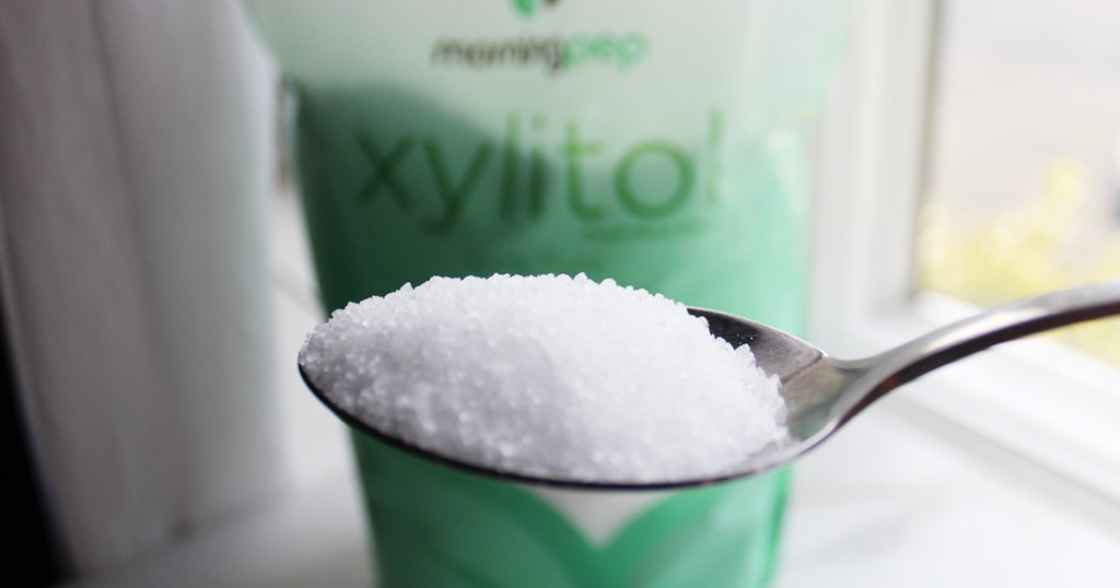 spoon full of xylitol morning pep sugar substitute