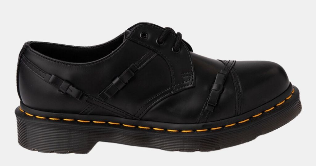 single black Dr. Marten's women's shoe