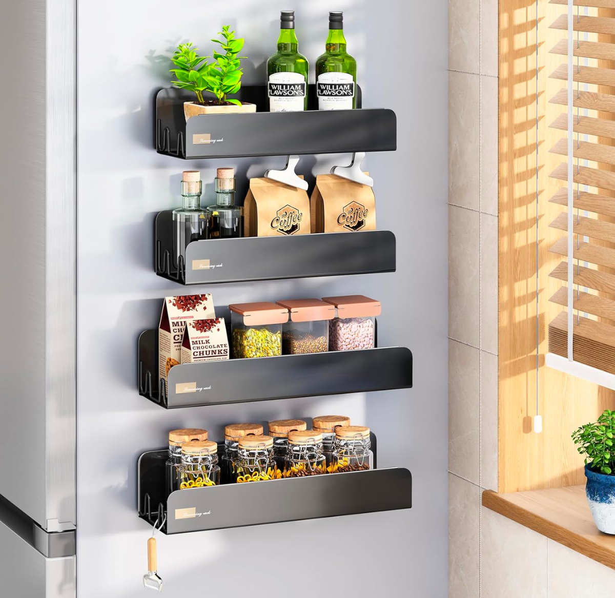 30% Off Magnetic Spice Racks on Amazon | 4-Pack Just  (Only .80 Each)