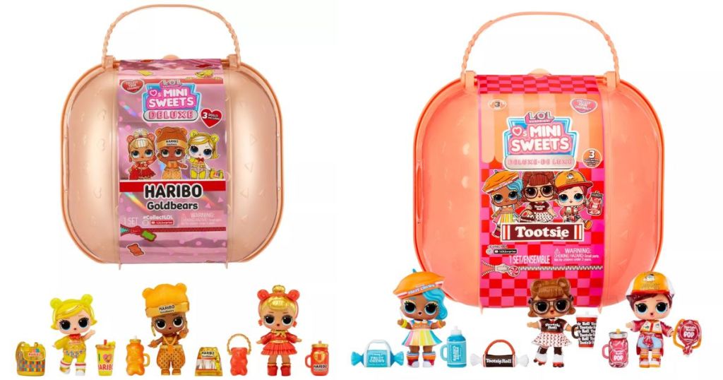 L.O.L. Surprise! Loves Mini Sweets x Haribo Deluxe - Haribo Goldbears Limited Edition and Tootsie Roll Set