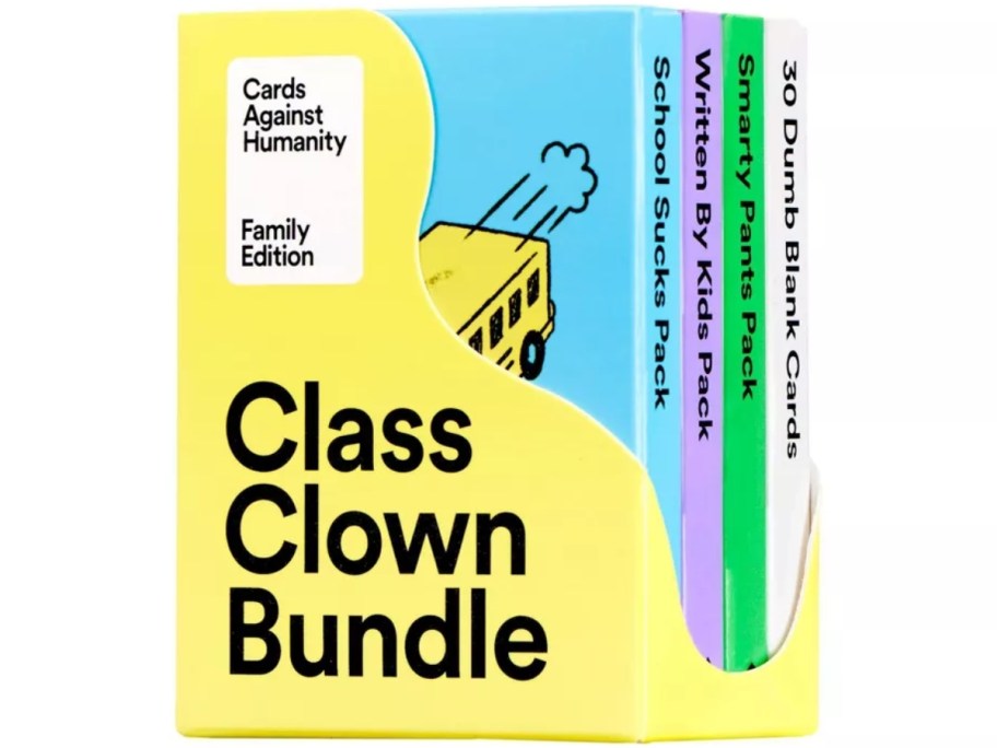 Cards Against Humanity Family Edition: Class Clown Bundle Game 