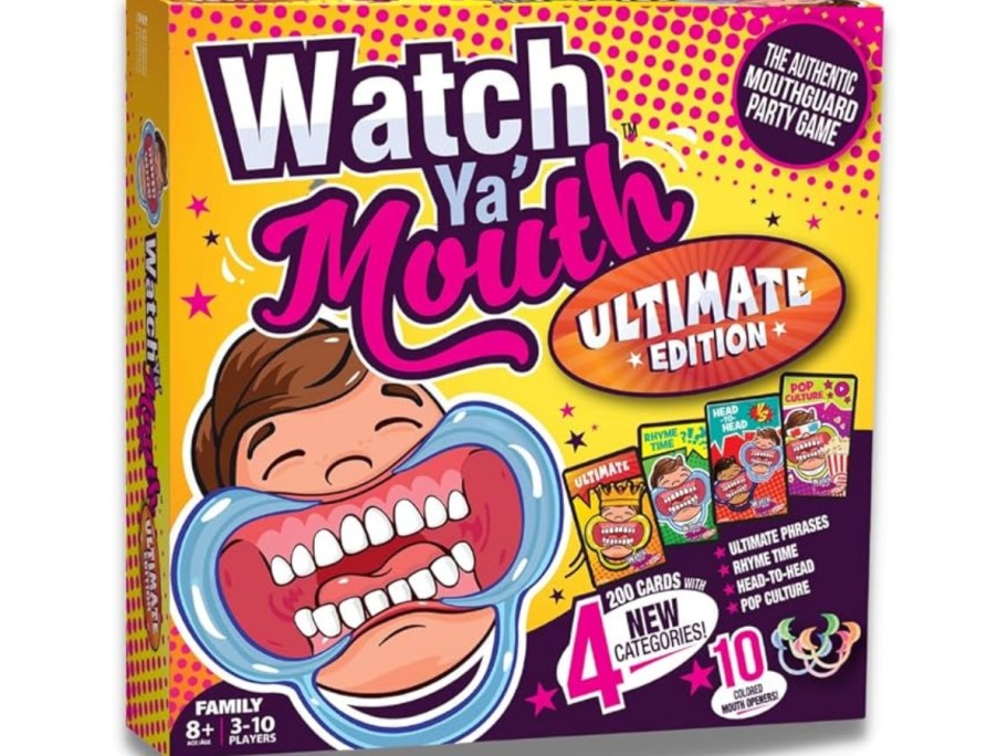 box for Watch Ya' Mouth Ultimate board game