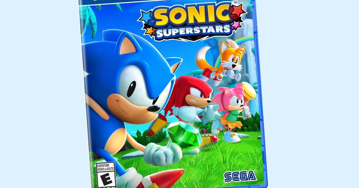 Nintendo Switch Sonic Superstars Game ONLY $21.99 After Cash Back at Target  (Reg. $60)