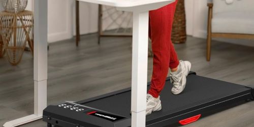 Under Desk Smart Treadmill Only $149.93 Shipped on Amazon | Wider Track & 300lb Weight Limit