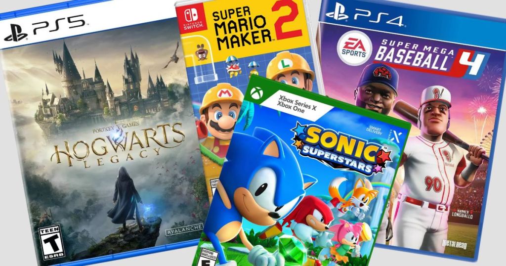 Up to 55% Off Target Video Games | Hogwarts Legacy, Sonic Superstars ...
