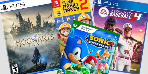 Up to 55% Off Target Video Games | Hogwarts Legacy, Sonic Superstars, Halo Infinite & More!