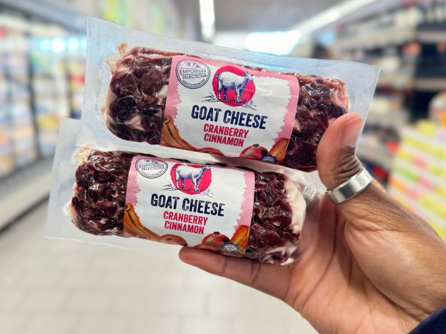 Aldi Goat Cheese Cranberry Cinnamon