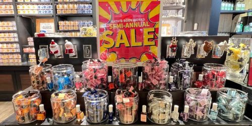 Bath & Body Works Semi-Annual Sale Ends Tonight – Save on Candles, Hand Soaps, & More!