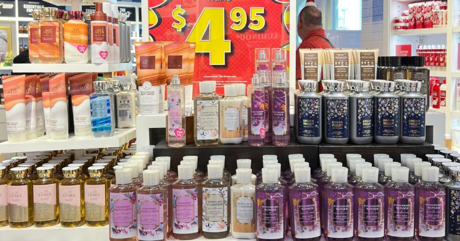 Bath & Body Works Body Care Items Only $4.95 (Reg. $19) | Ends at 2 PM ET