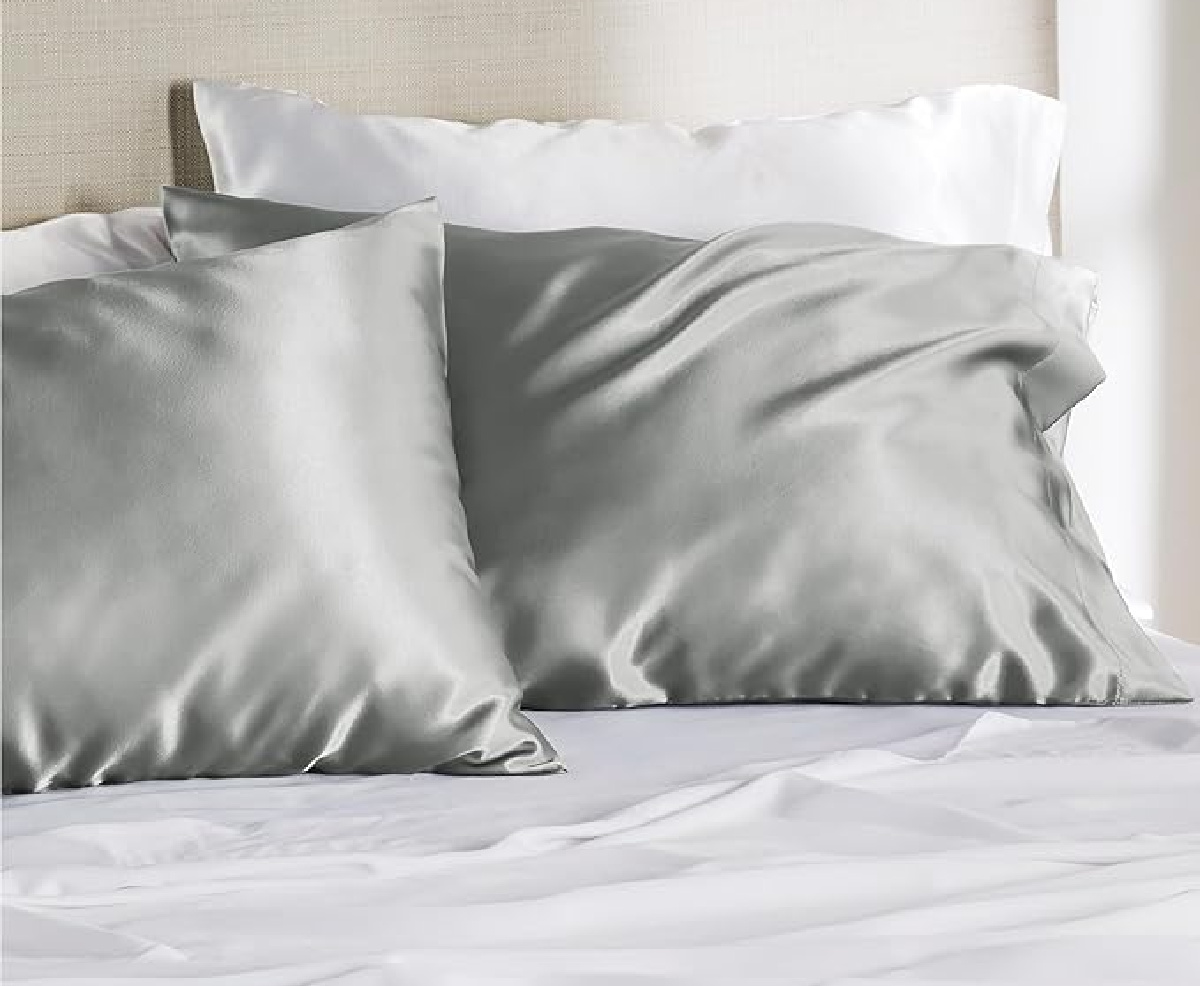 FOUR Satin Pillowcases Only $10 on Amazon (Just $2.50 Each!)
