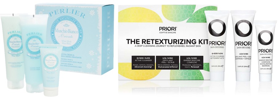 two skincare gift sets