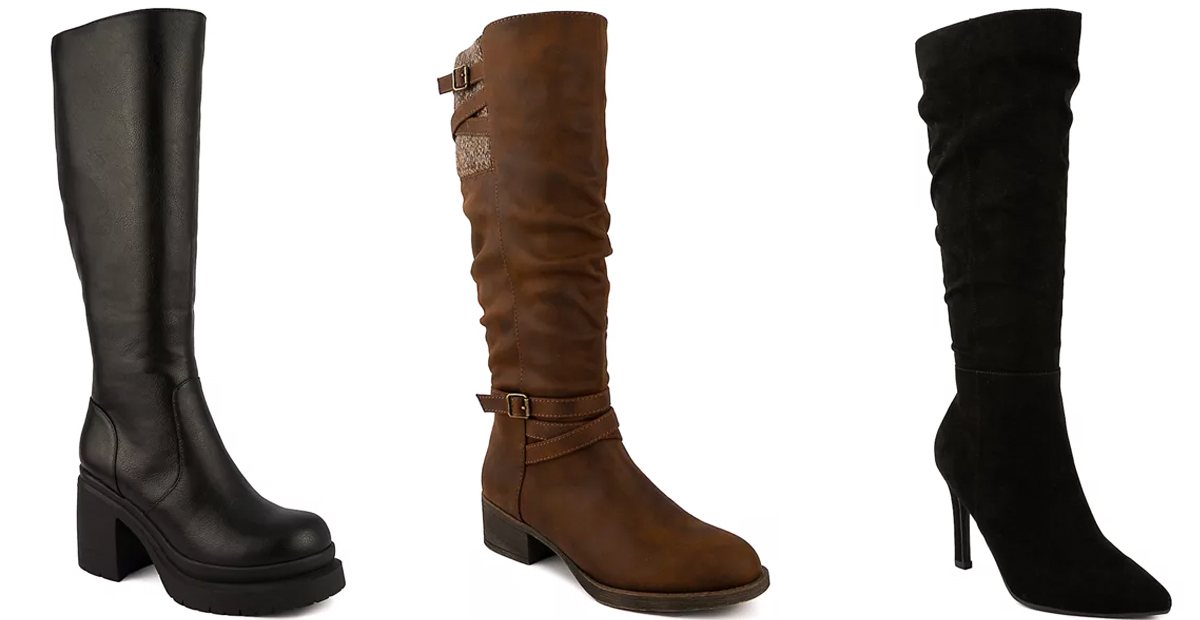 Belk on sale leather boots