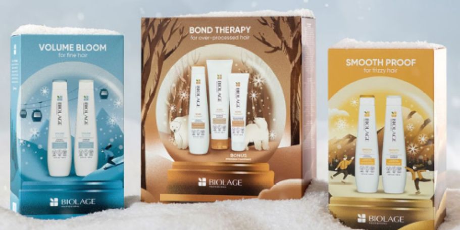 JCPenney Hair Care Gift Sets from $15.99 | Biolage, Joico, Paul Mitchell, & More!