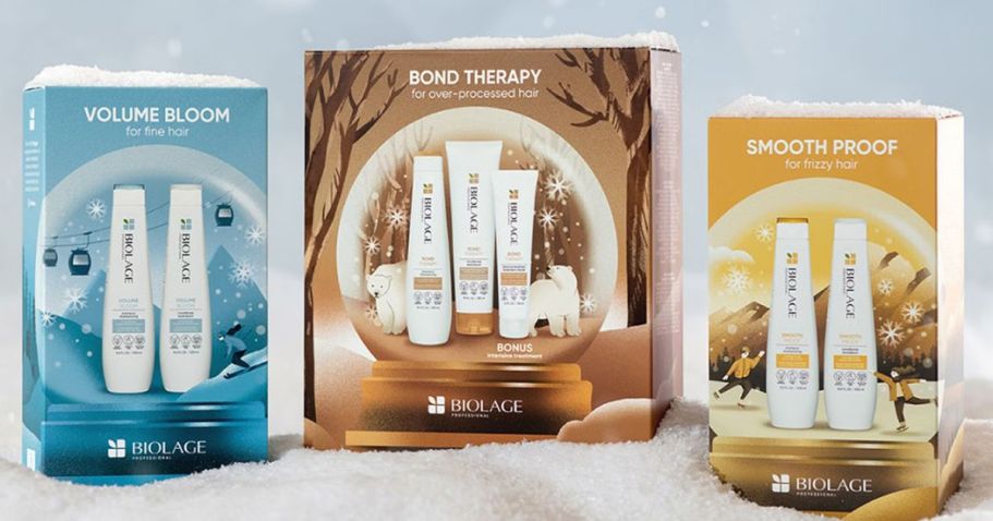 JCPenney Hair Care Gift Sets from $15.99 | Biolage, Joico, Paul Mitchell, & More!