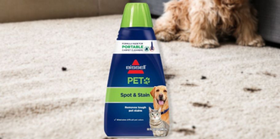 Bissell Pet Stain & Odor Remover Only $7.40 Shipped on Amazon (Reg $11)