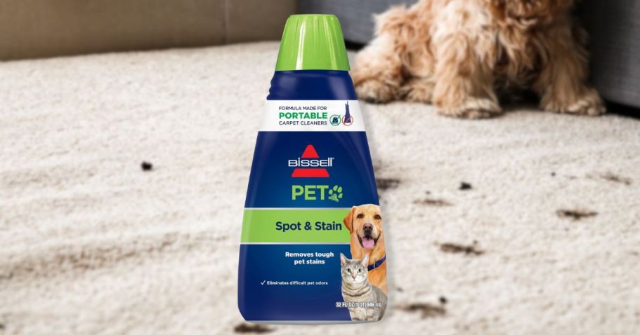 Bissell Pet Stain & Odor Remover Only $7.40 Shipped on Amazon (Reg $11)