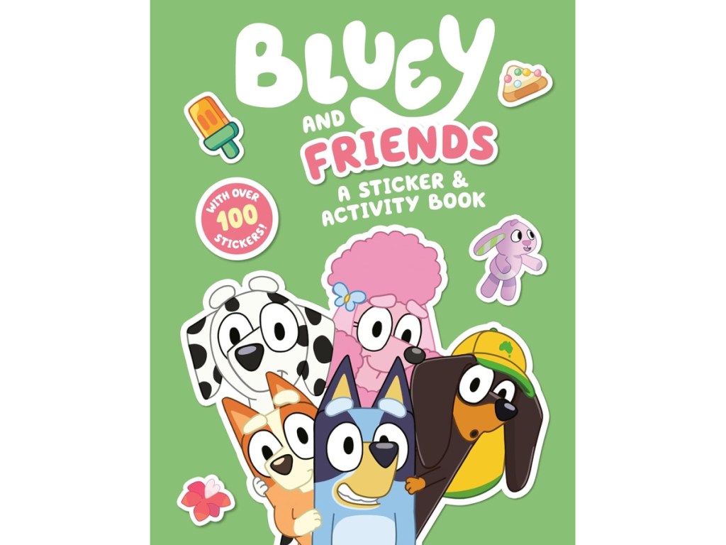 Bluey and Friends_ A Sticker & Activity Book