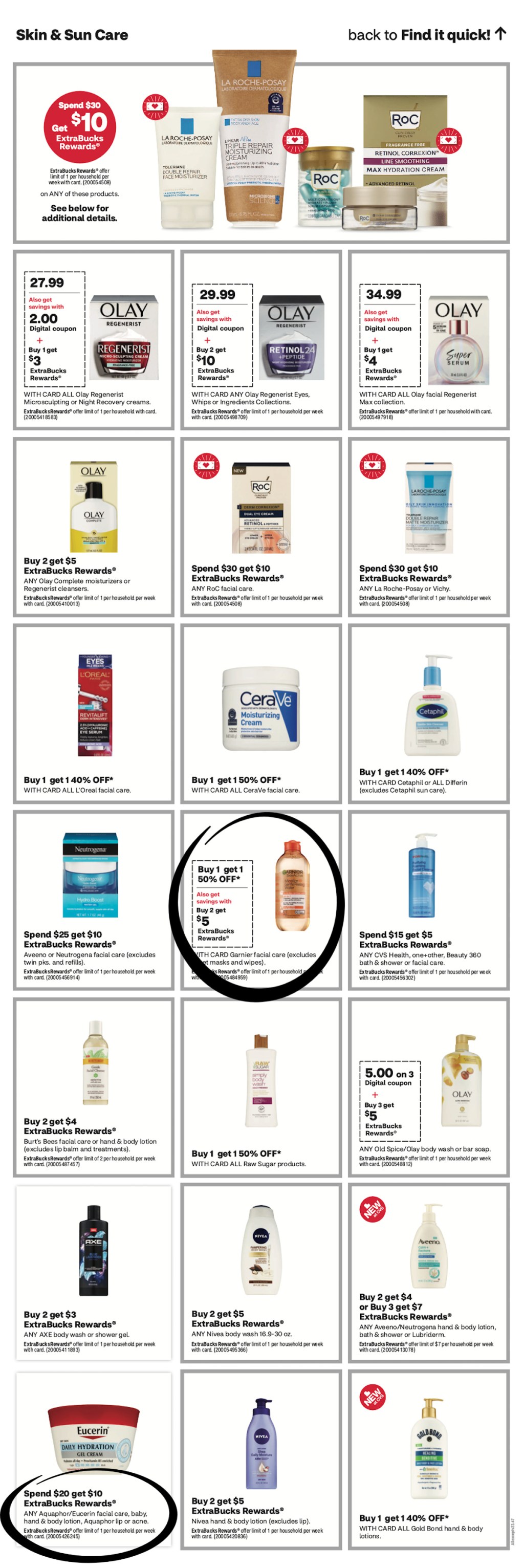 page of cvs ad