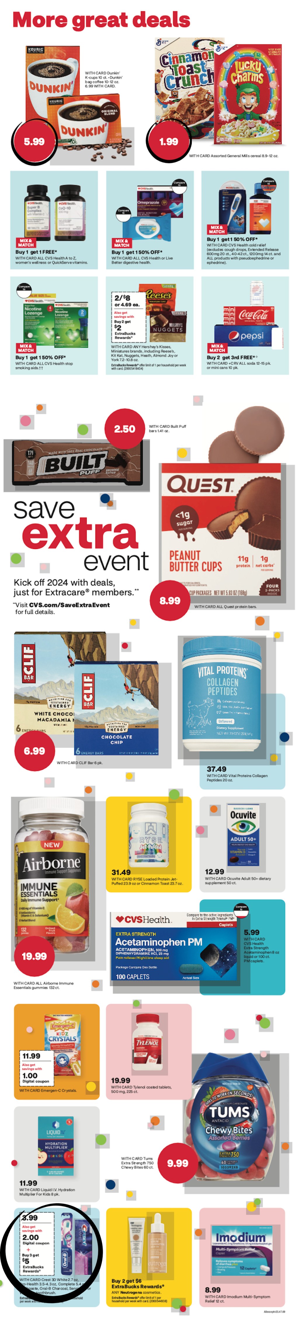 page of cvs ad