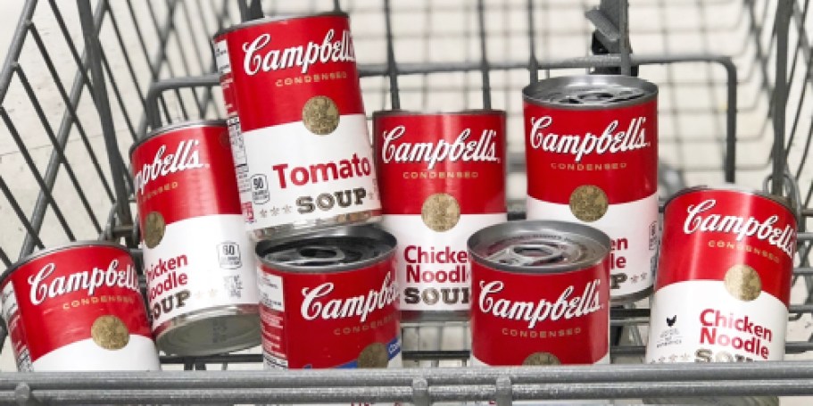 New Amazon Grocery Promo: $10 Off $25 Campbell’s Purchase!