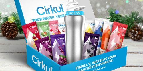 *HOT* FREE Cirkul Stainless Steel Water Bottle + TWO Flavor Cartridges (Just Pay Shipping)