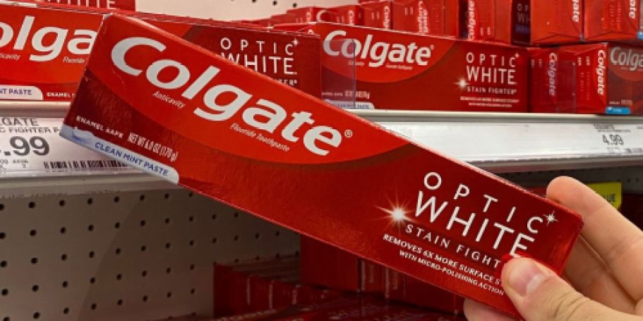 Colgate Optic White Toothpaste Only $2.56 Shipped on Amazon