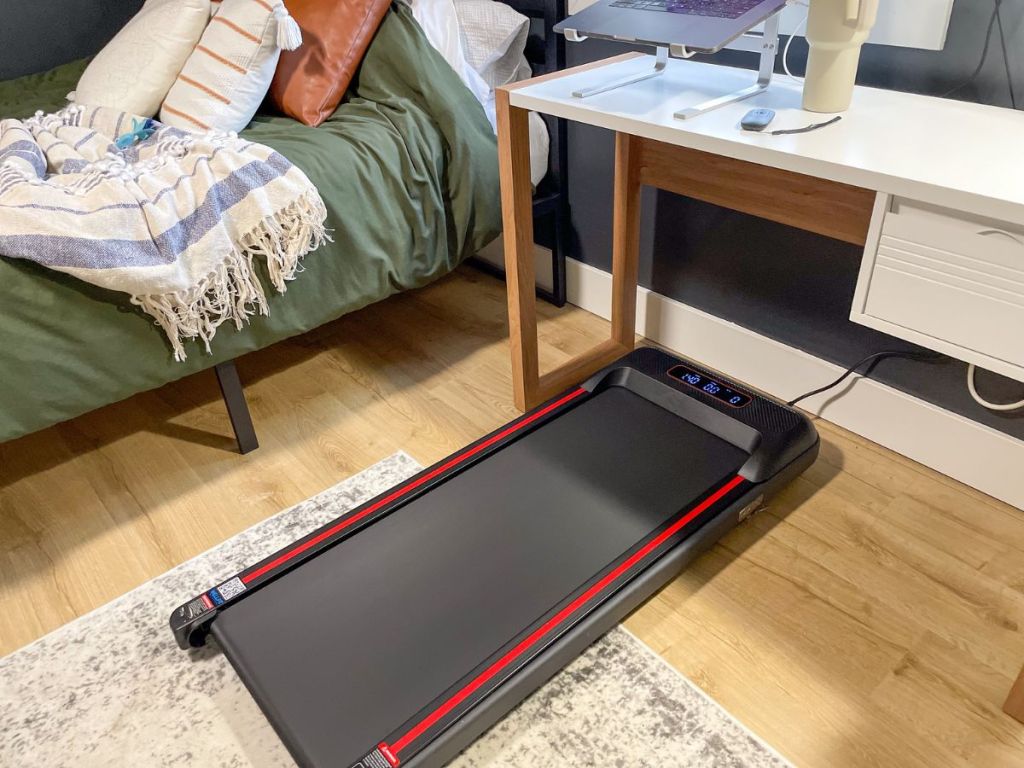 Cozyinn Treadmill set under a desk