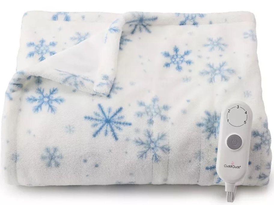 Cuddl Duds Plush Heated Throw Blanket stock image