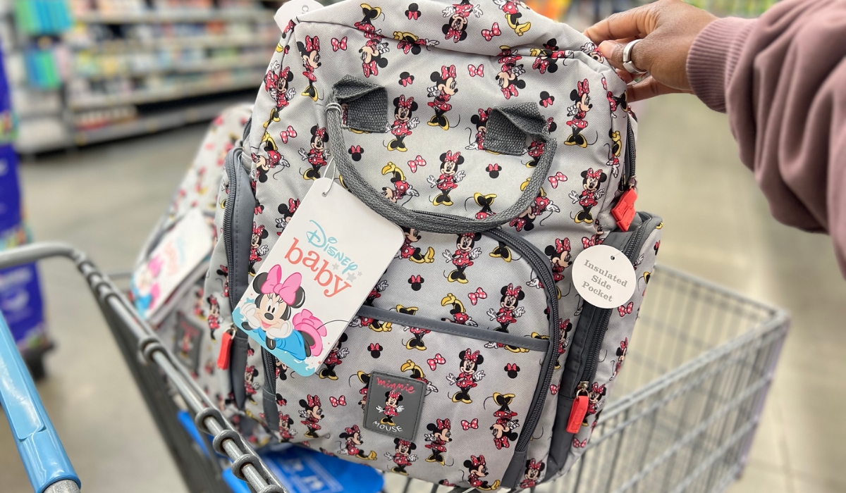 Minnie mouse diaper online bag walmart