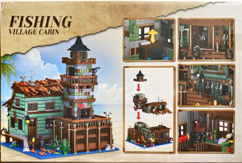 Fishing Village Store House Mini Building Set