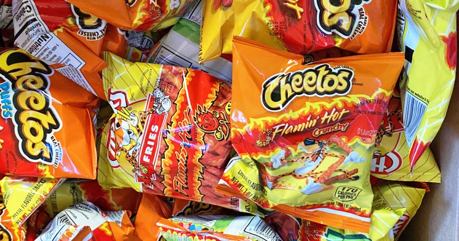 Flamin’ Hot Cheetos 40-Count Variety Packs Only $14 Shipped for Amazon Prime Members