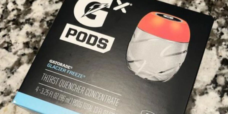 Gatorade Gx Pods 4-Count Just $6.59 on Target.com (Reg. $11)