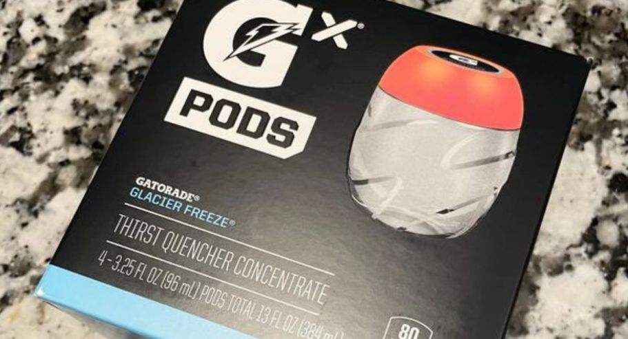 Gatorade Gx Pods 4-Count Just $6.59 on Target.com (Reg. $11)