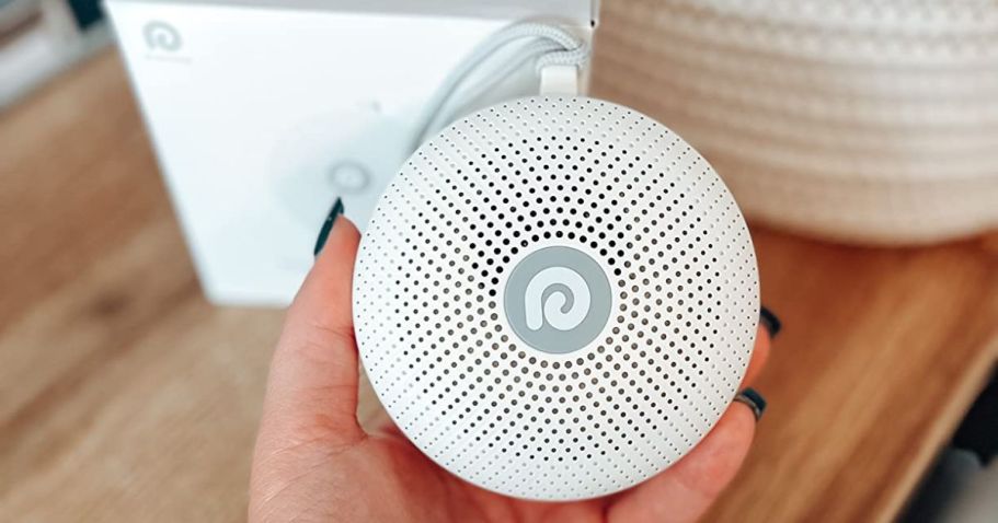 Portable White Noise Sound Machine Only $11.99 on Amazon | Thousands of 5-Star Ratings