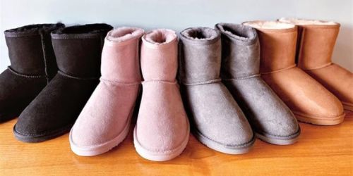 Dearfoams Women’s Shearling Boots as Low as $45 Shipped (Reg. $110) | Affordable UGG Alternative!