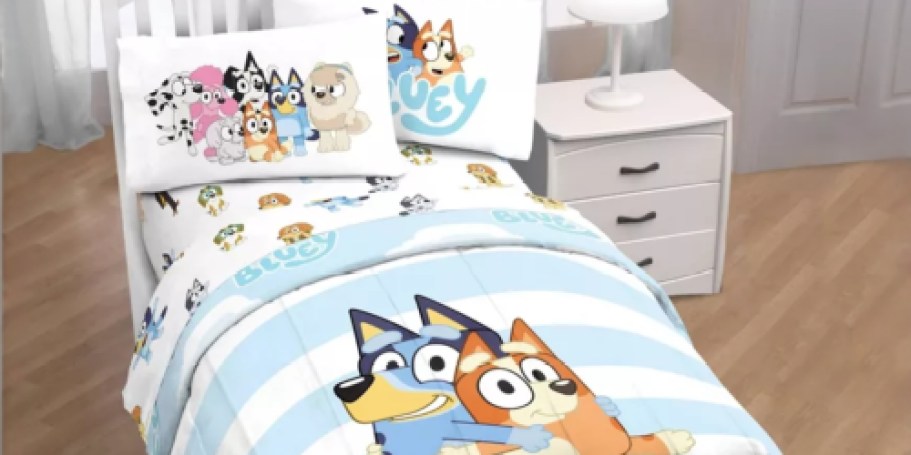40% Off Target Kids Bedding | Bluey, Disney, Mario, Pokemon, Miss Rachel, & More!