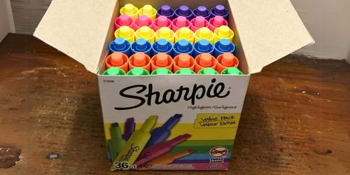 Sharpie Highlighters 36-Count Only $8.80 Shipped on Amazon (Reg. $20)