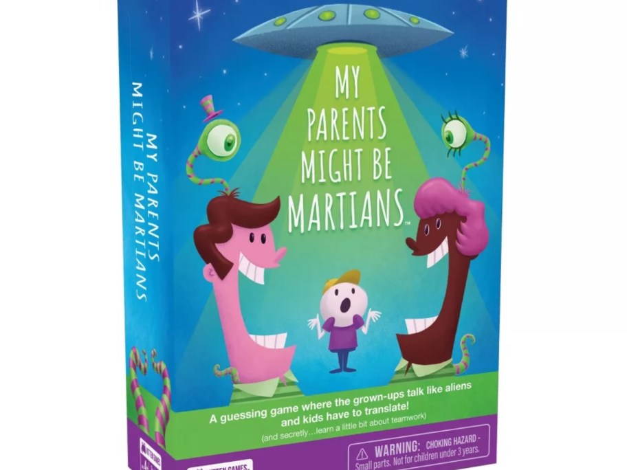 board game box for Exploding Kittens - My Parents Might Be Martians Game 