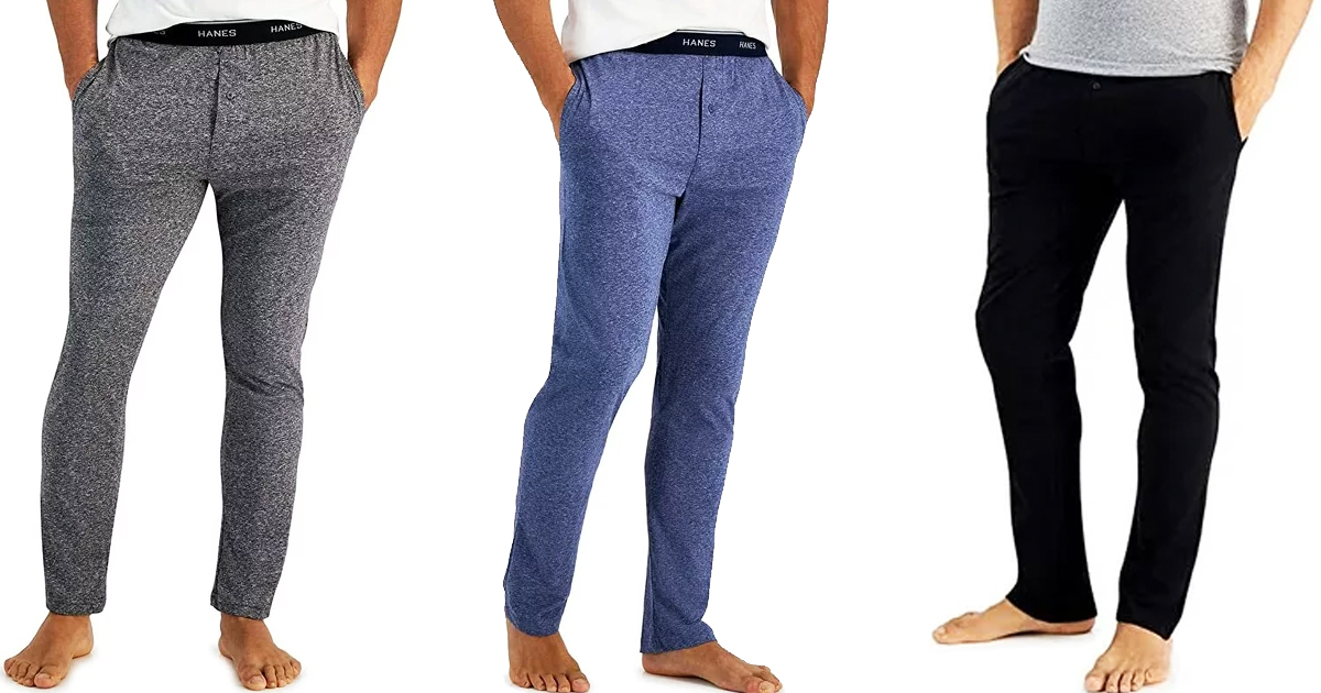 Hanes Men's X-Temp Thermal Top and Fleece Pants Pajama Set Red/Black Size  XL - Shopping.com