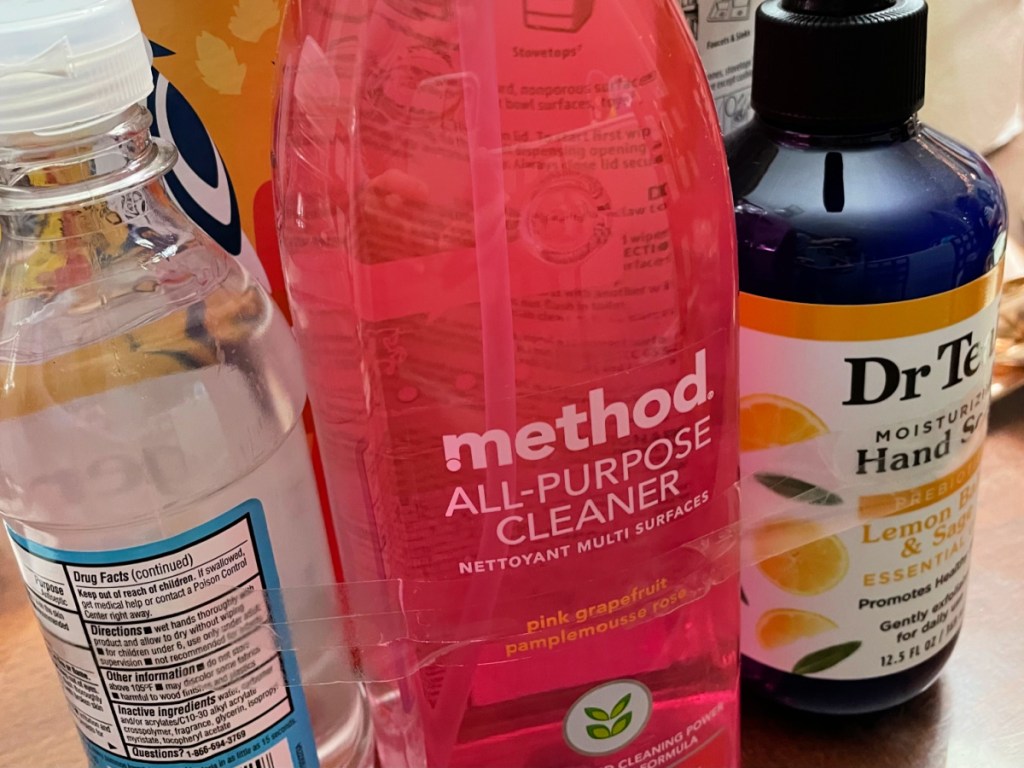 all purpose cleaner and hand soap from a happy friday reader haul